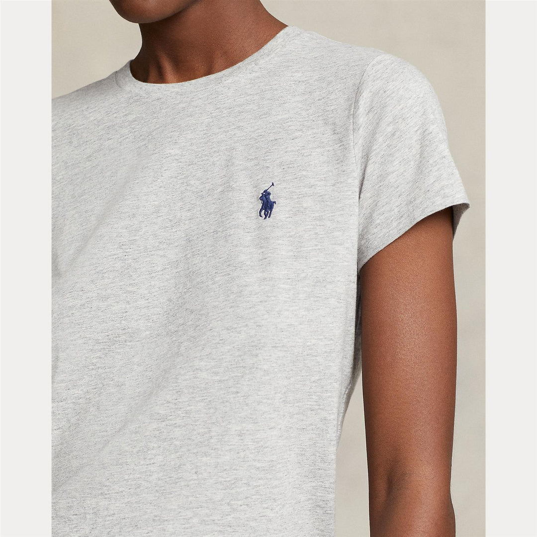 COTTON JERSEY CREWNECK TEE