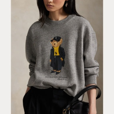 POLO BEAR FLEECE CREWNECK