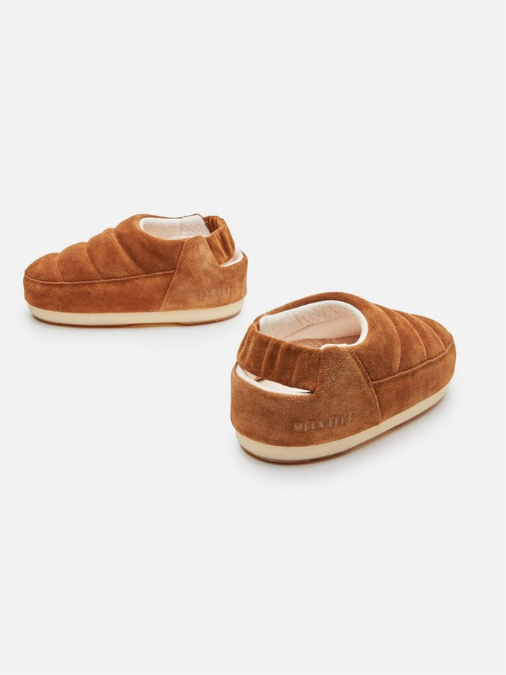MB Sandal Band Suede Cognac