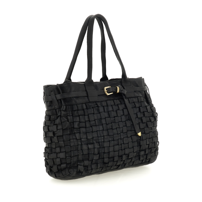 PENELOPE - SHOPPING BAG WOVEN COW