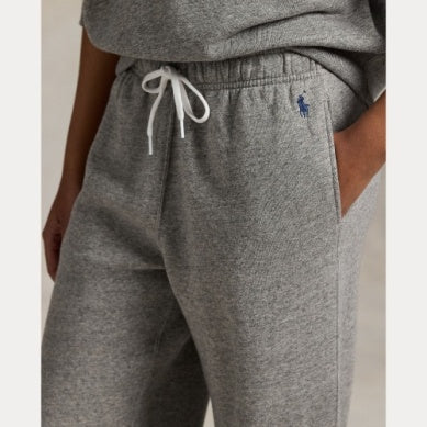 DRAWSTRING FLEECE WIDE-LEG SWEATPANT